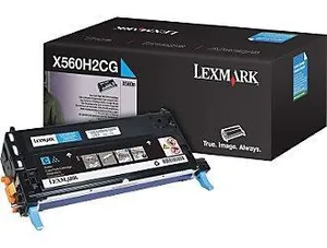 Lexmark originál toner X560H2CG, cyan, 10000str., Lexmark X560N, X560dn, O
